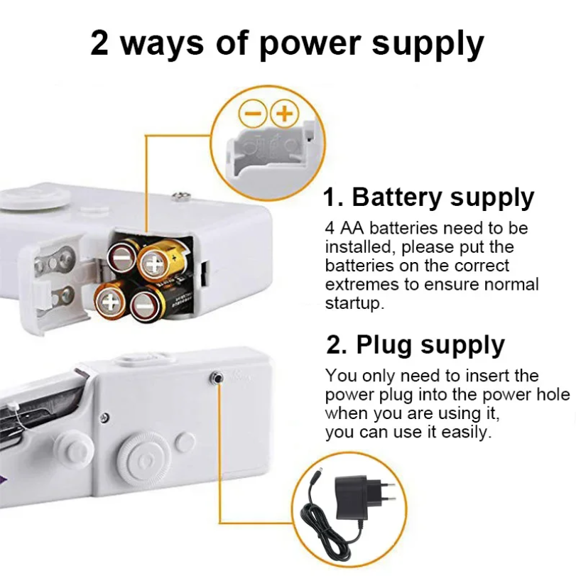 Portable Manual Sewing Machine - огляд і ціна Mini Electric Sewing Machine Handheld