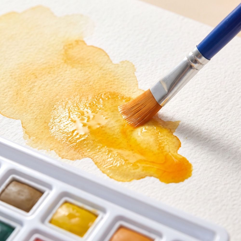 Portable Watercolor Paint Set  - огляд і ціна Watercolor Paint Set Solid Pigment