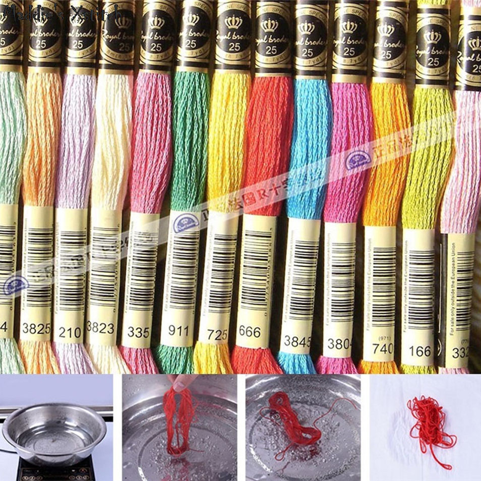 ZZ6248 Cross Stitch Kits Cross - огляд і ціна Cotton Embroidery Thread Skeins
