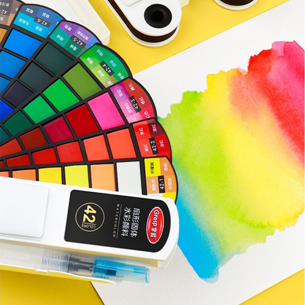 Folding Watercolor Paint Set 1 - огляд і ціна Watercolor Paint Set Solid Pigment
