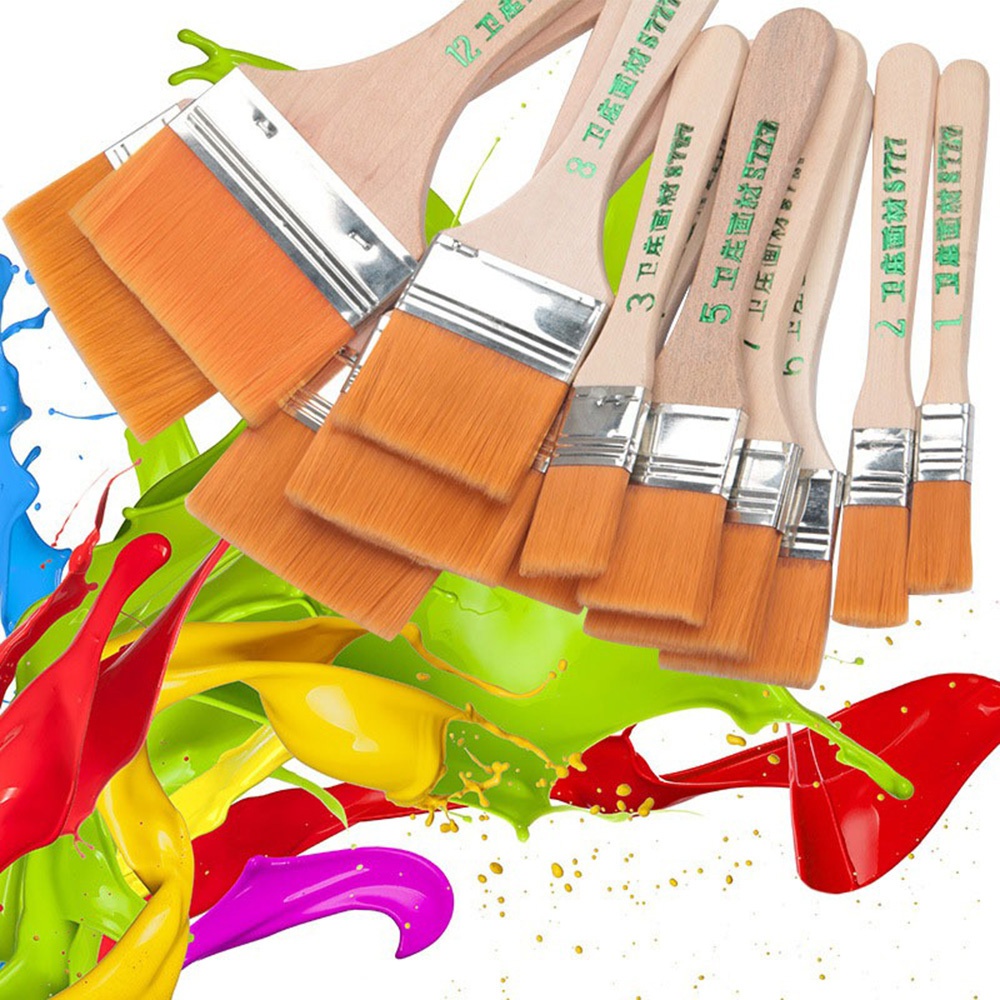 12Pcs/Set Memory Nylon Paint B - огляд і ціна Painting Supplies