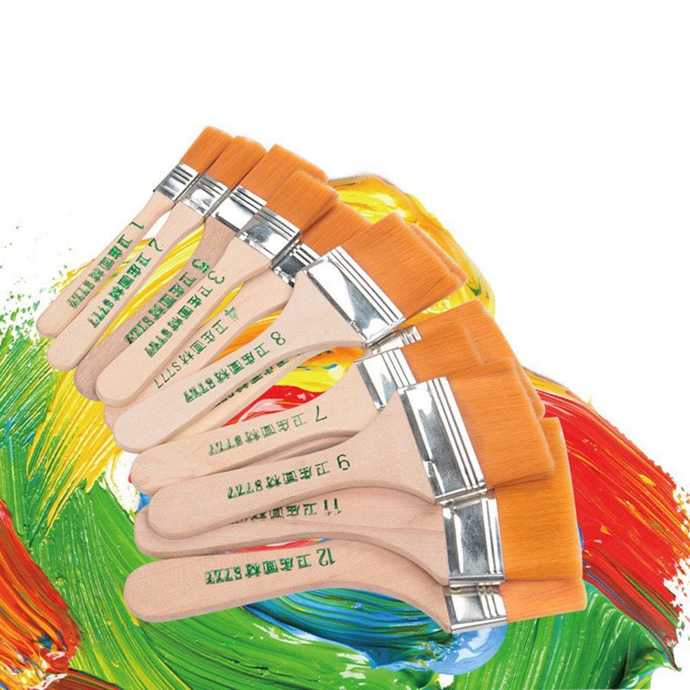 12Pcs/Set Memory Nylon Paint B - огляд і ціна Painting Supplies