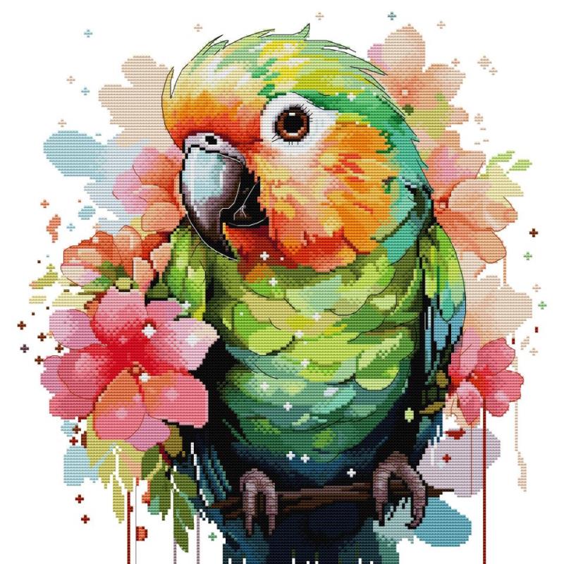 Bird Patterns Parrot Cross Sti - огляд і ціна Cotton Embroidery Thread Skeins