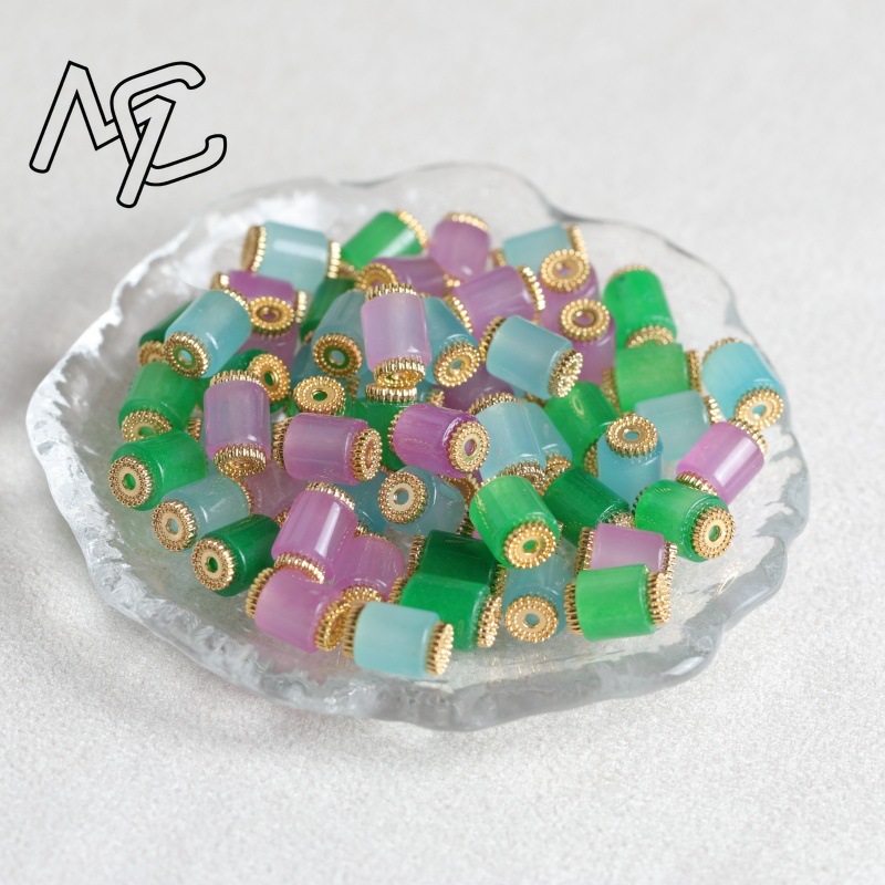 10pcs Natural Three-colored Ja - огляд і ціна Beading