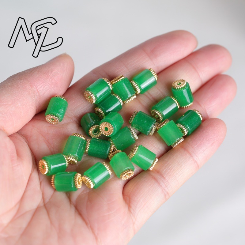 10pcs Natural Three-colored Ja - огляд і ціна Beading