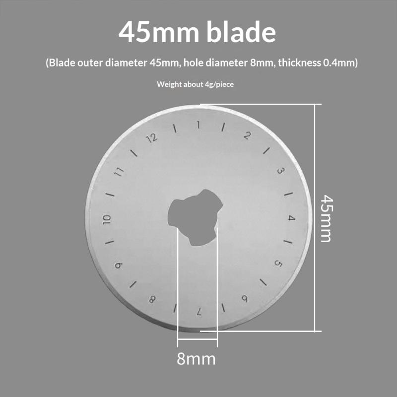 5/10PCS 45mm Rotary Cutter Sha - огляд і ціна Rotary Cutter For Fabric 45Mm