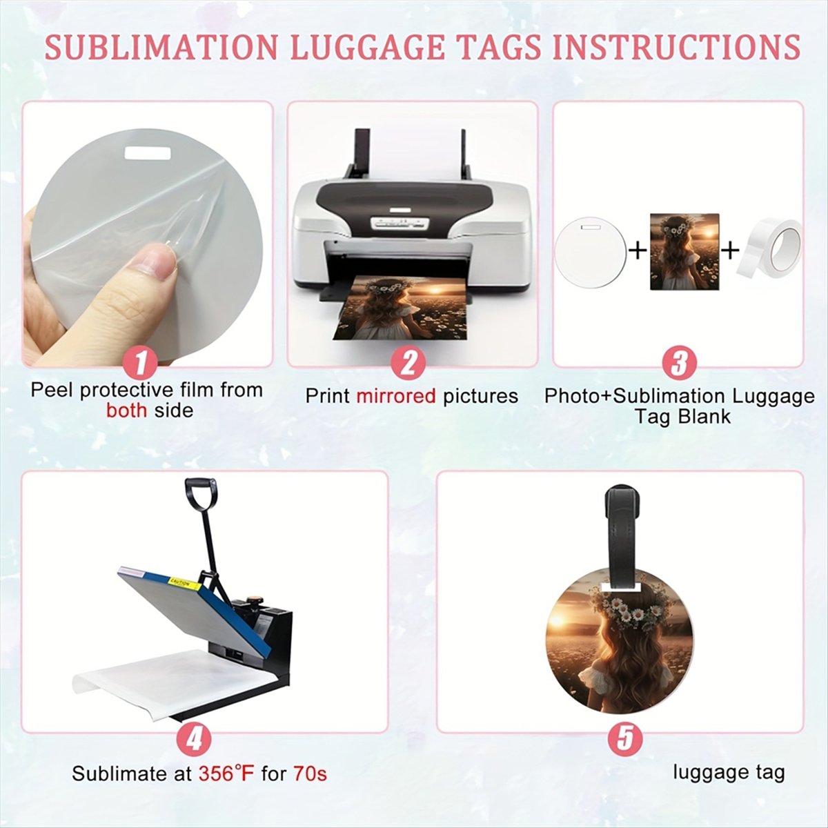 REST Sublimation Luggage Tag B - огляд і ціна Craft Tools