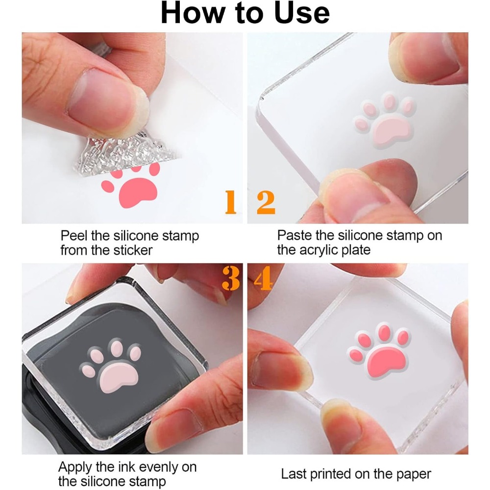 Texture Background Silicone Cl - огляд і ціна Clear Silicone Stamps For Card Making